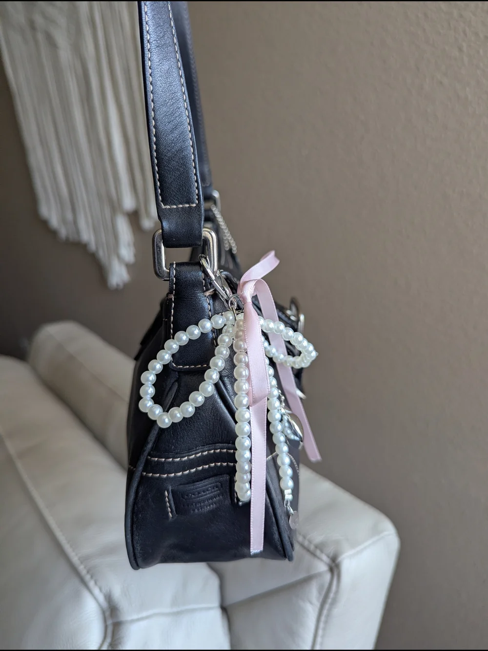 vintage Y2K-era Coach Soho Buckle Small Shoulder Bag